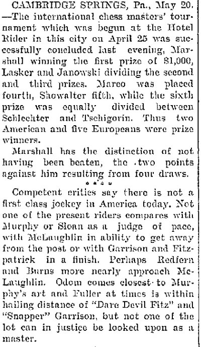 Racine Daily Journal May 20, 1904