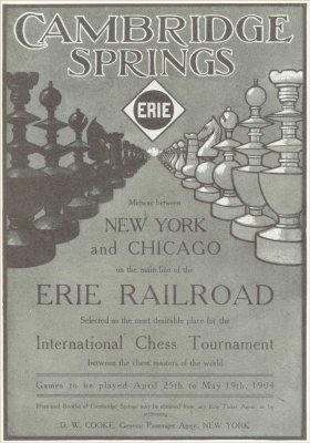 Erie RR Ad (Chess)